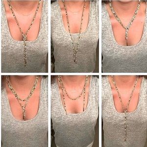 Stella & Dot Zoe lariat necklace